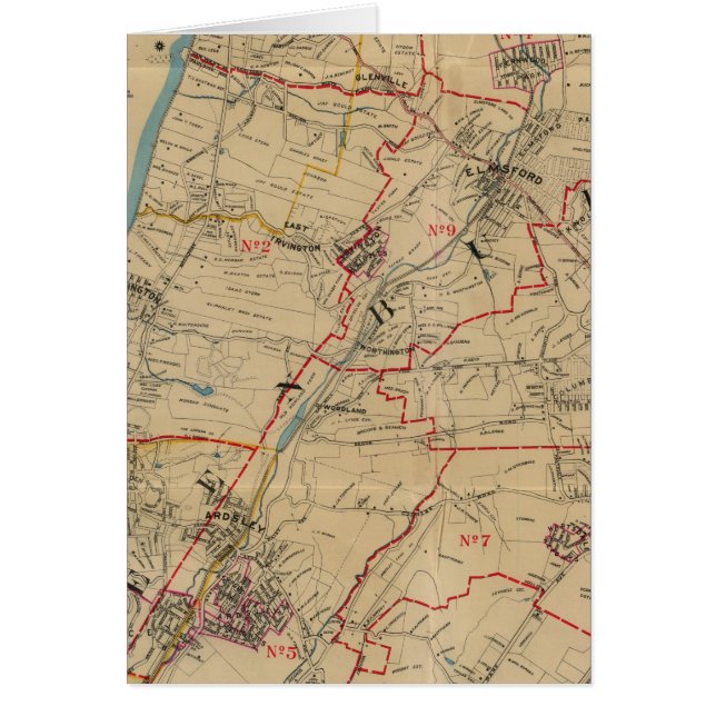 Cartão Greenburg, Nova York 14 (Frente)