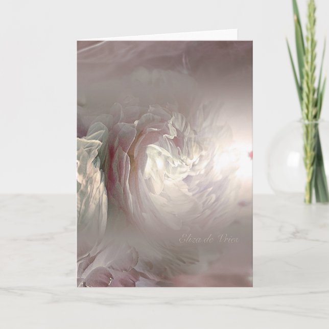 Cartão Greeting Card... (Frente)