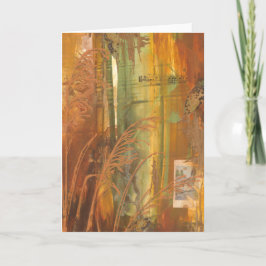 Cartão Greeting Card- Autumn Aviary: Sparrow