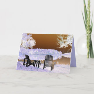 Cartão greeting card  - Being with you