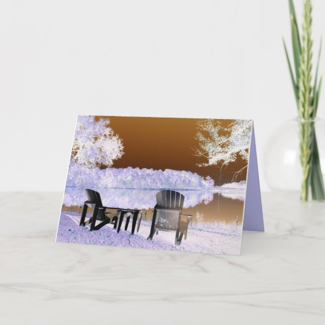 Cartão greeting card  - Being with you (Frente)