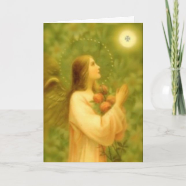Cartão Greeting Card: Bread of Angels (Frente)