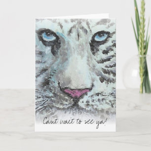 Cartão Greeting Card  Cant wait to see ya!