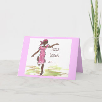 Cartão Greeting Card/Christian