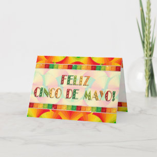 Cartão Greeting Card - Citrus Fans - Feliz Cinco de Mayo