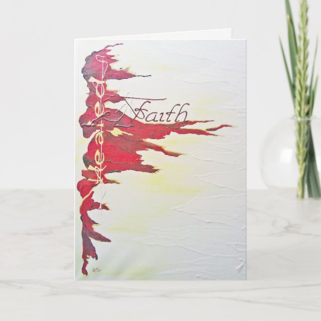 Cartão Greeting Card - Faith, Healed (Frente)