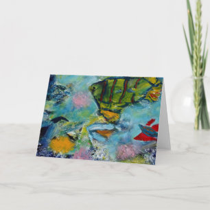 Cartão Greeting Card featuring original artwork