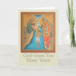 Cartão Greeting Card for Baptisms