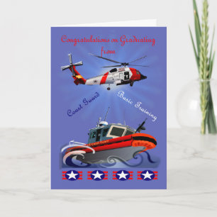 Cartão Greeting Card for Coastguard Graduate