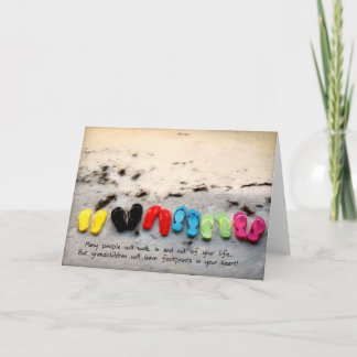 Cartão Greeting Card for Grandchildren or Grandparents.