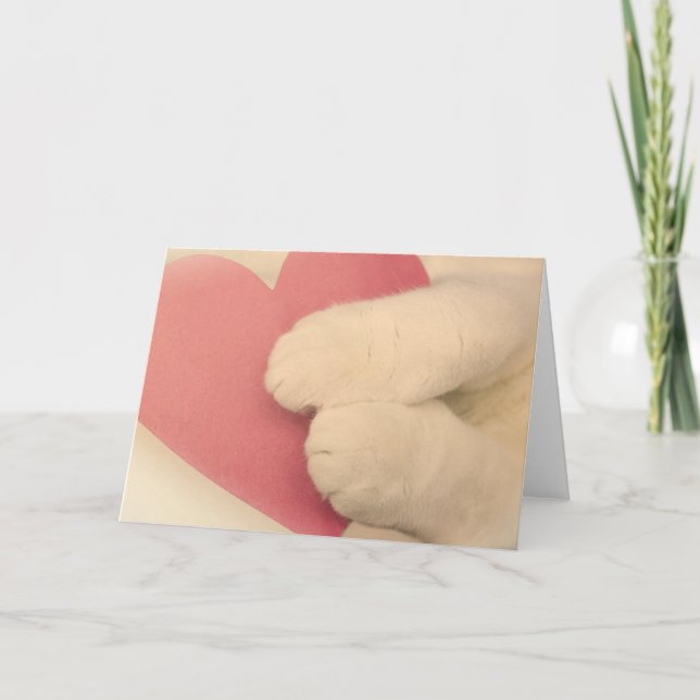 Cartão Greeting Card for Pet Lovers (Frente)