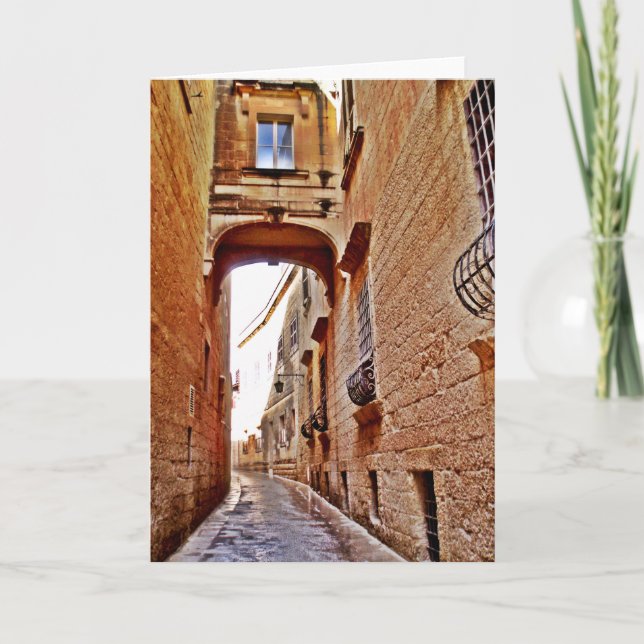 Cartão Greeting Card from The World is My Home Collection (Frente)