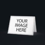 Cartão Greeting Card Horizontal Template<br><div class="desc">Let them know it's you writing, with your special Knowflake card.</div>
