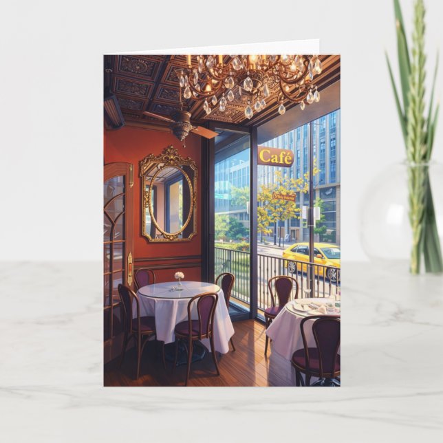 Cartão Greeting Card Memphis Lunch Memories Photo  (Frente)