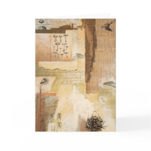 Greeting Card- Nature Ephemera: Flycatcher Fossil