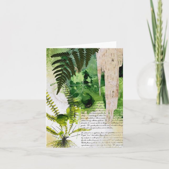Cartão Greeting Card- Nature Notebook (Frente)