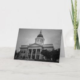 Cartão Greeting Card - North Carolina Courthouse