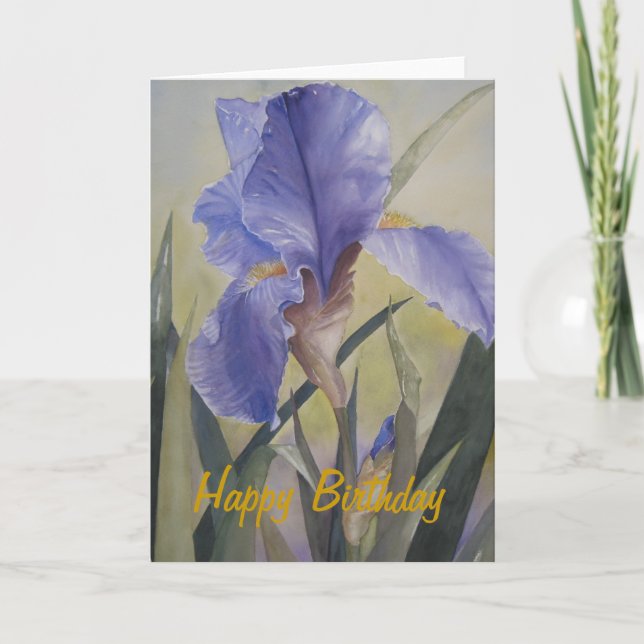 Cartão Greeting Card - Spring Rhapsody, Happy Birthday (Frente)
