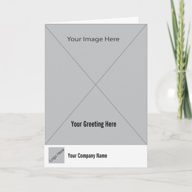 Cartão Greeting Card Template Generic 1 (Frente)