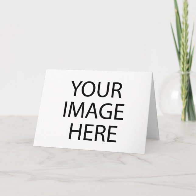 Cartão Greeting Card Template - Ready to Customize (Frente)