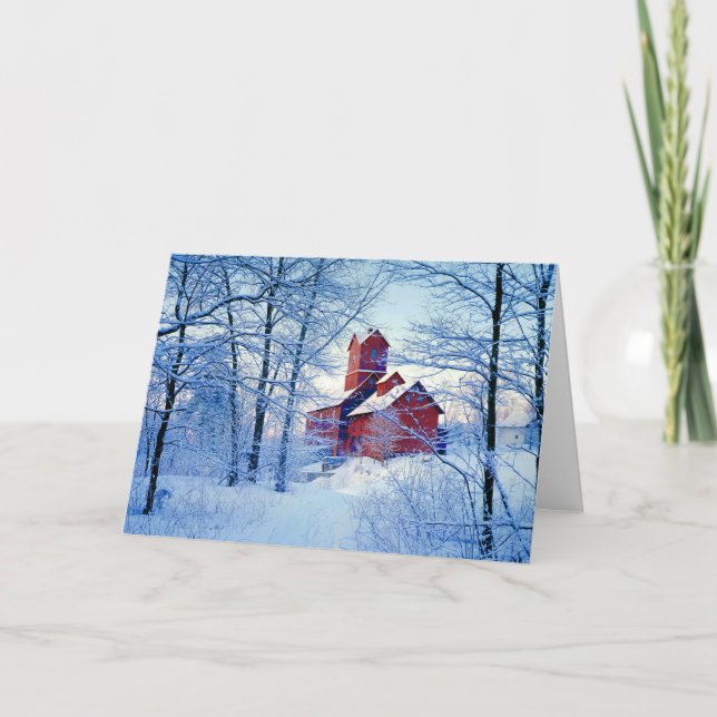 Cartão GREETING CARD   The Old Red Mill (Frente)