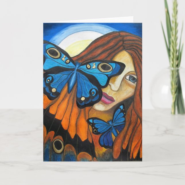 Cartão Greeting Card: "The Passing" (Frente)