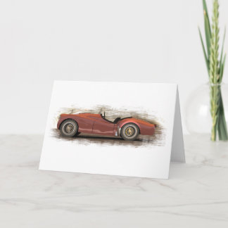 Cartão Greeting card Triumph