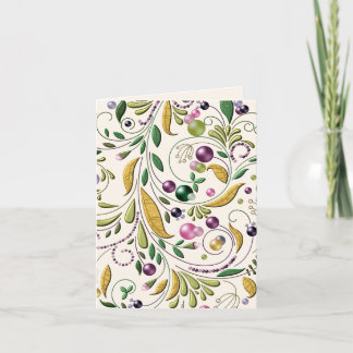 Cartão Greeting Card - Tuscan Circle