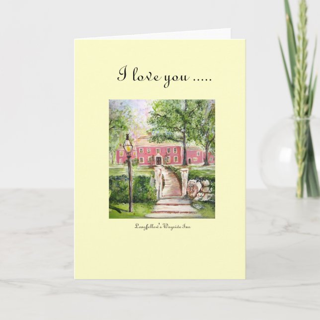Cartão Greeting Card - Wayside Inn (Frente)