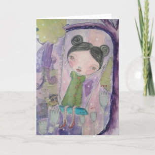 Cartão Greeting Card welcome all your thoughts