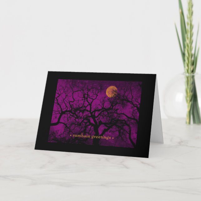 Cartão Greeting Cards: Samhain (Frente)