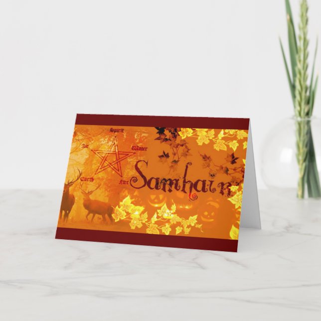 Cartão Greeting Cards: Samhain (Frente)