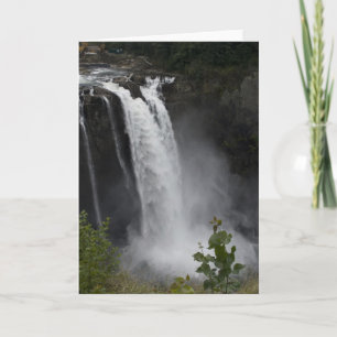 Cartão Greeting Cards: Snoqualmie Falls