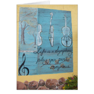 CARTÃO GREETING: Linden Colinas "House of Music"_