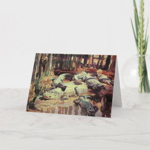 Cartão Greetingcard With John Singer Sargent Painting