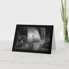 Cartão Greetings Card | Cheeky Male Bottom!