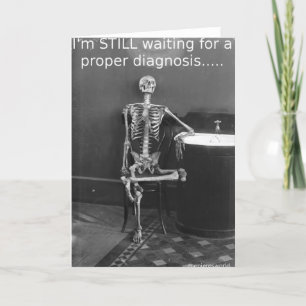 Cartão greetings card MENIERE'S DIAGNOSIS