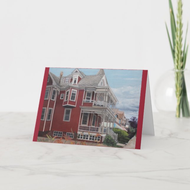 Cartão Greetings from Cape May (Frente)