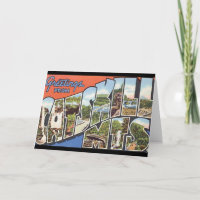 Greetings from Catskill Mts._Vintage Travel Poster