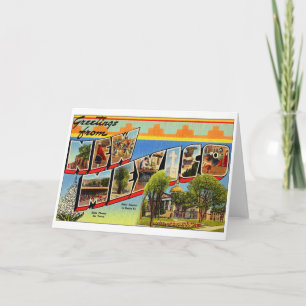 Cartão Greetings From New Mexico