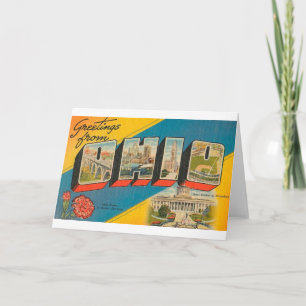 Cartão Greetings From Ohio