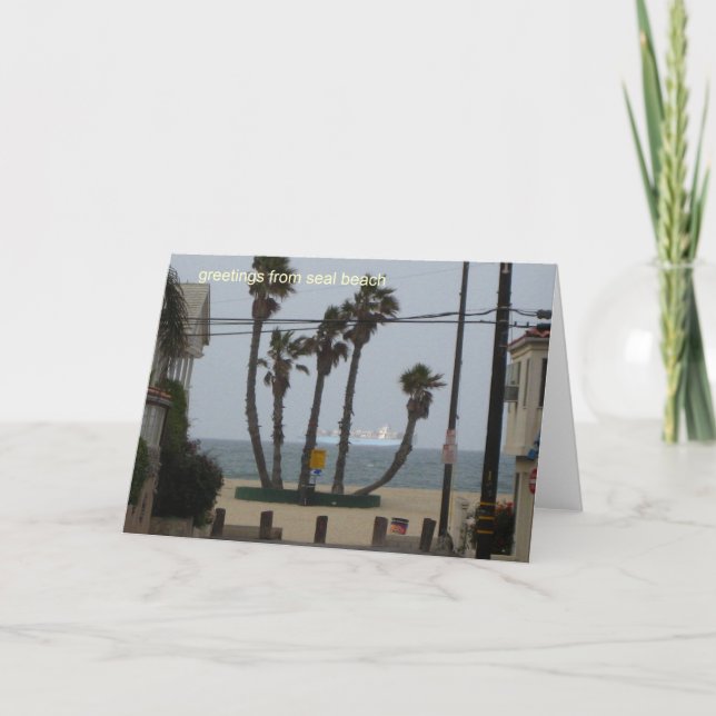 Cartão Greetings from SB card 2008 (Frente)