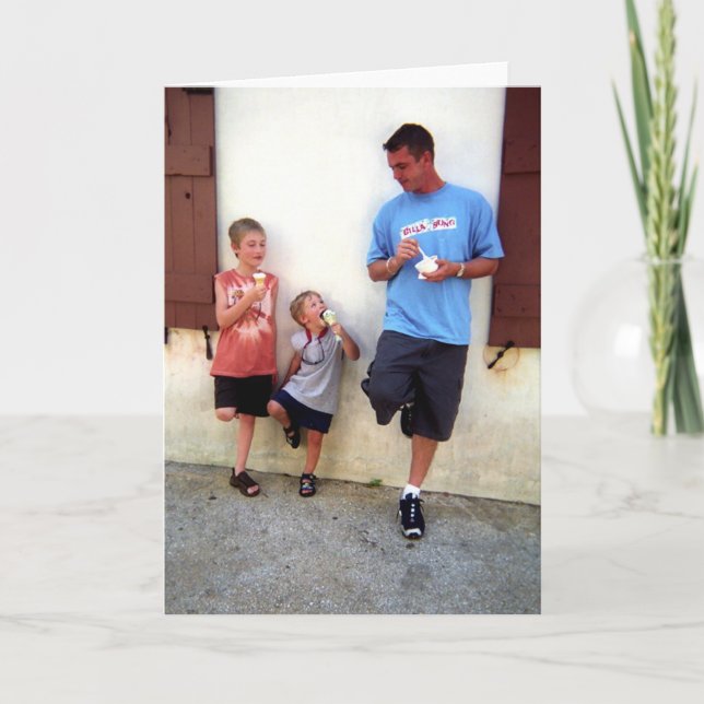 Cartão Greg e os Conehead (Frente)