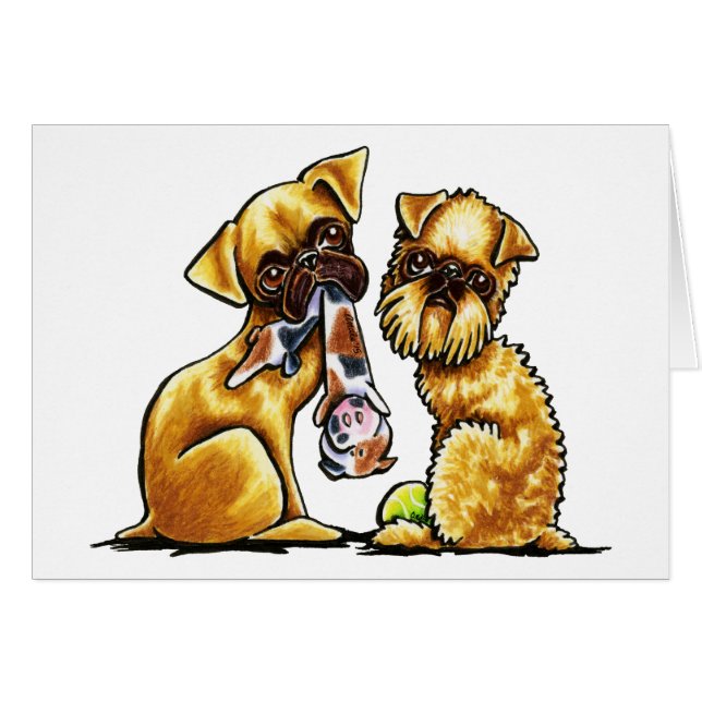 Cartão Grelhas E Brinquedos (Frente Horizontal)