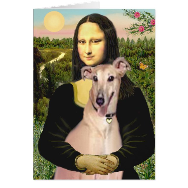Cartão Greyhound 2 - Mona Lisa (Frente)