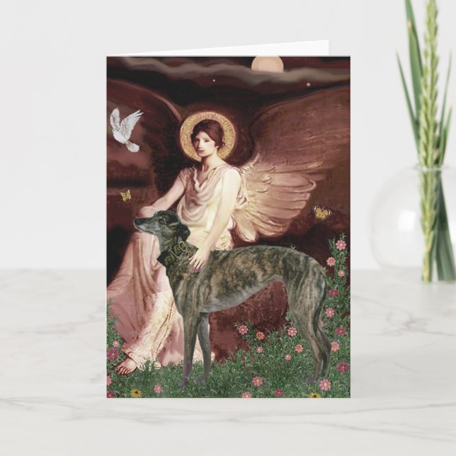 Cartão Greyhound (br) - Sentado Angel (Frente)