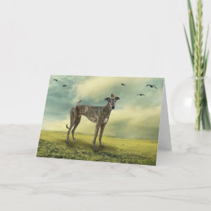 Cartão Greyhound Greeting Card