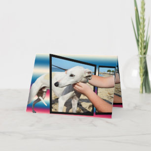 Cartão Greyhound Three Dimensional Greeting Card