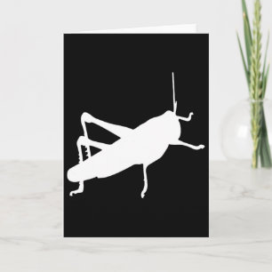 Cartão Grhopper Grilo - Inseto Bug Fofinho Divertido