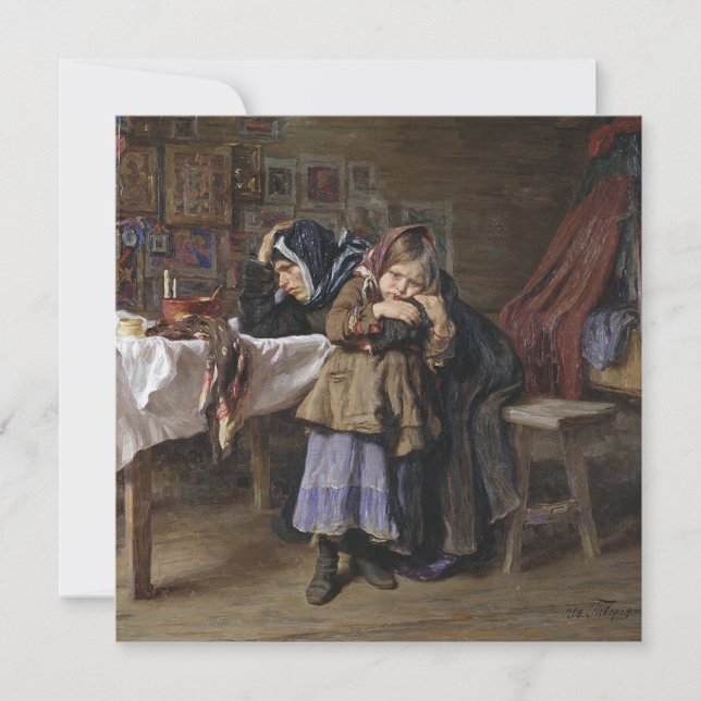 Cartão Grief and Mourning (Sympathy After Bereavement) (Frente)